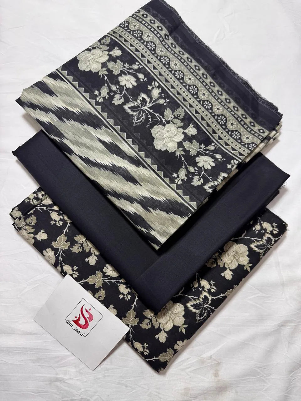 Bin Saeed 3PC Print Lawn Unstitched Suit Vol 19