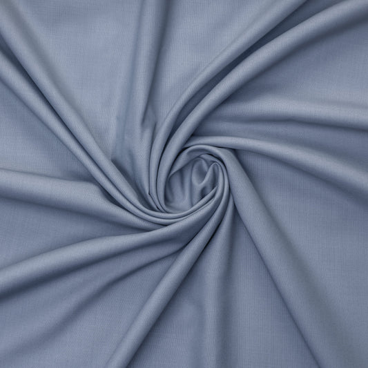 Cloud Grey Wash N Wear Fabric
