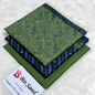 Bin Saeed 3PC Print Lawn Unstitched Suit Navy Blue Floral