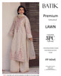 Premium Embroidered Lawn 3PC Unstitched Suit Vol 9