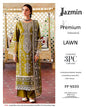 Libaas Premium Embroidered Lawn 3PC Unstitched Suit FF-9544 Grey